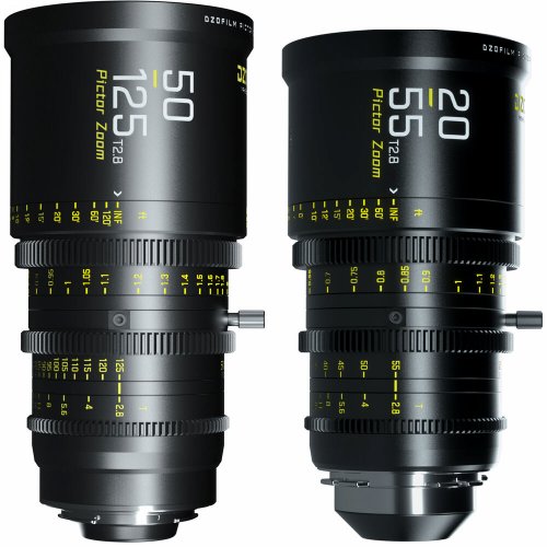 DZOFILM 20-55mm, 50-125mm - T2.8 EF Mount (Canon)